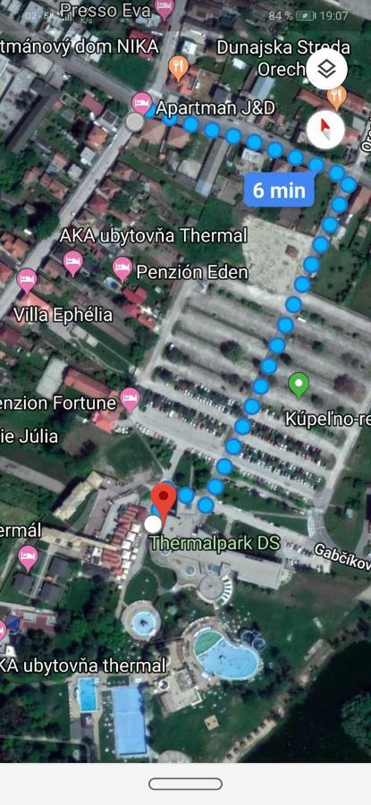 Apartment J&D Dunajská Streda Esterno foto